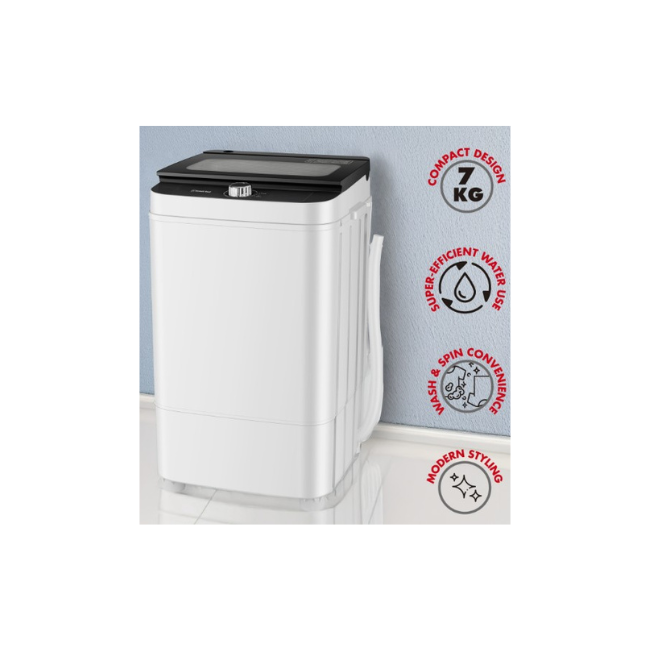 7KG SPONONO SINGLE TUB WASHING MACHINE