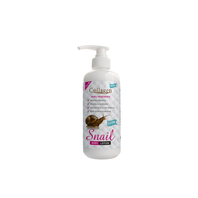 500ml Anti Wrinkle Snail Skin Moisturizing Body Lotion