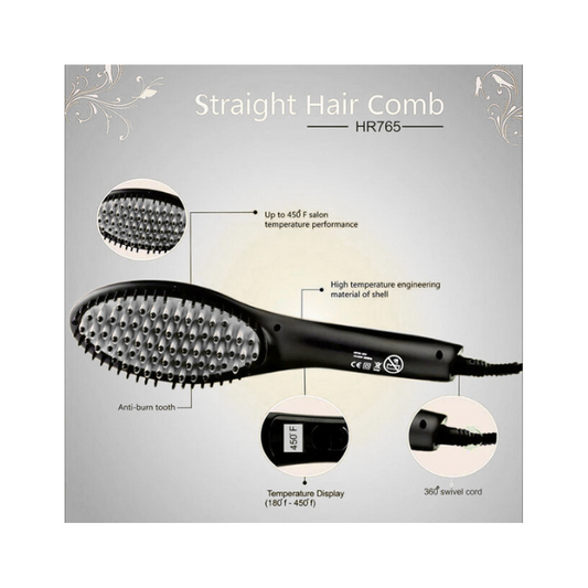 Straightener Comb with Temperature Control